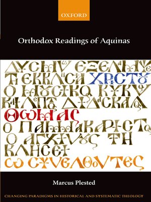 cover image of Orthodox Readings of Aquinas